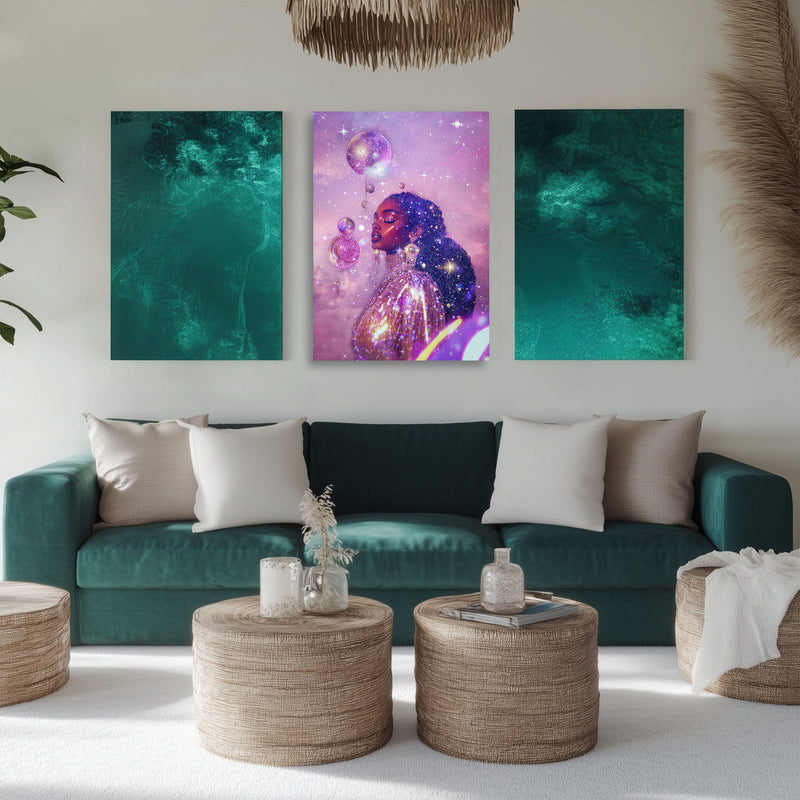 The Spiritual Connection: How Cosmic Art Transforms Your Living Space