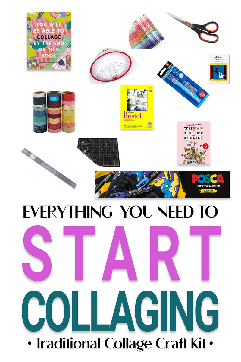 Traditional Collage Craft Kit: Unleash Your Creativity with These Essential Tools