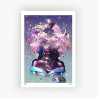 Safina Goddess of the Celestial Seas & Stars Giclée Print
