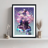 Safina Goddess of the Celestial Seas & Stars Giclée Print