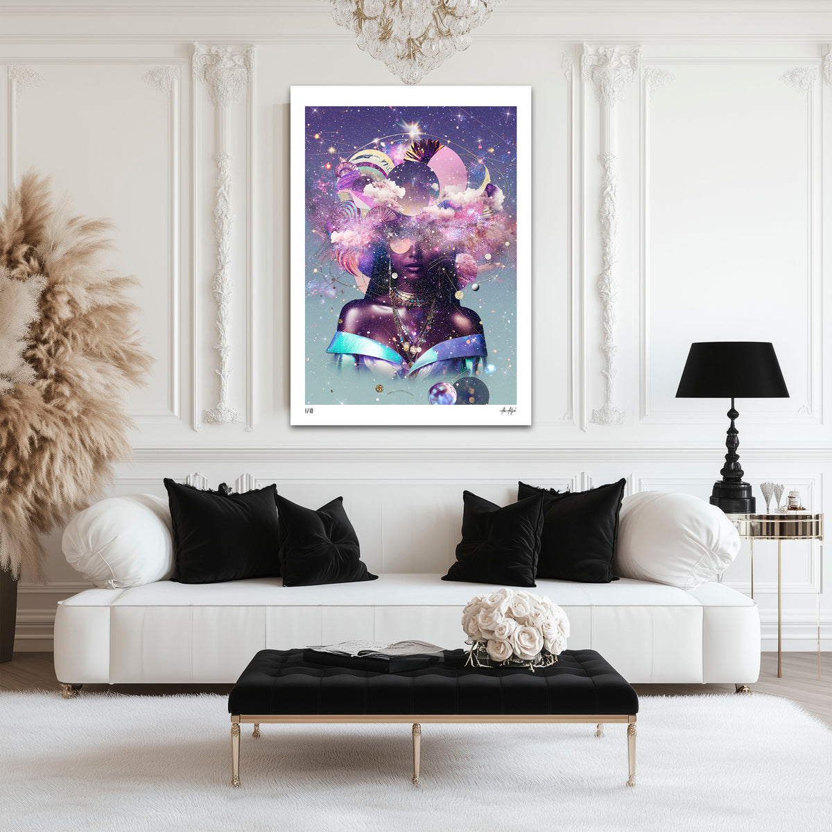 Safina Goddess of the Celestial Seas & Stars Giclée Print