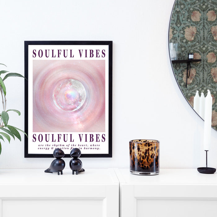 Soulful Vibes Wall Art Poster Printable