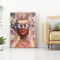 Kaya- Floral Zenith - Let The New Come Poster Print