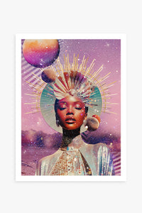 Fatima - Celestial Crown, Every Phase Has Its Light Poster Print