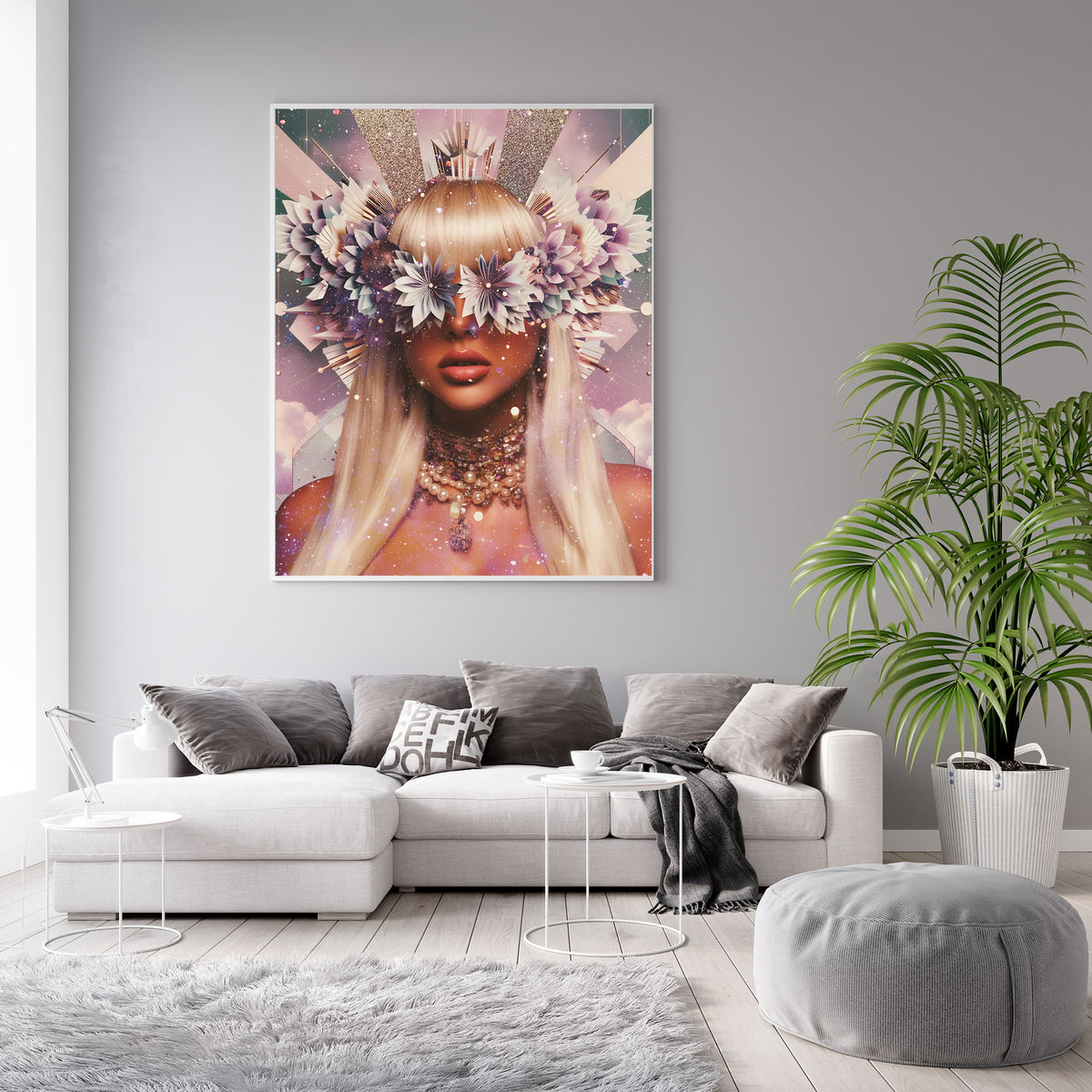 Kaya- Floral Zenith - Let The New Come Poster Print