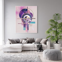 Cosmic Harmony – Shine Like the Universe Is Yours Poster Print