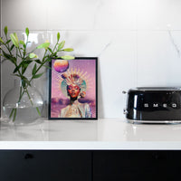 Fatima - Celestial Crown, Every Phase Has Its Light Poster Print