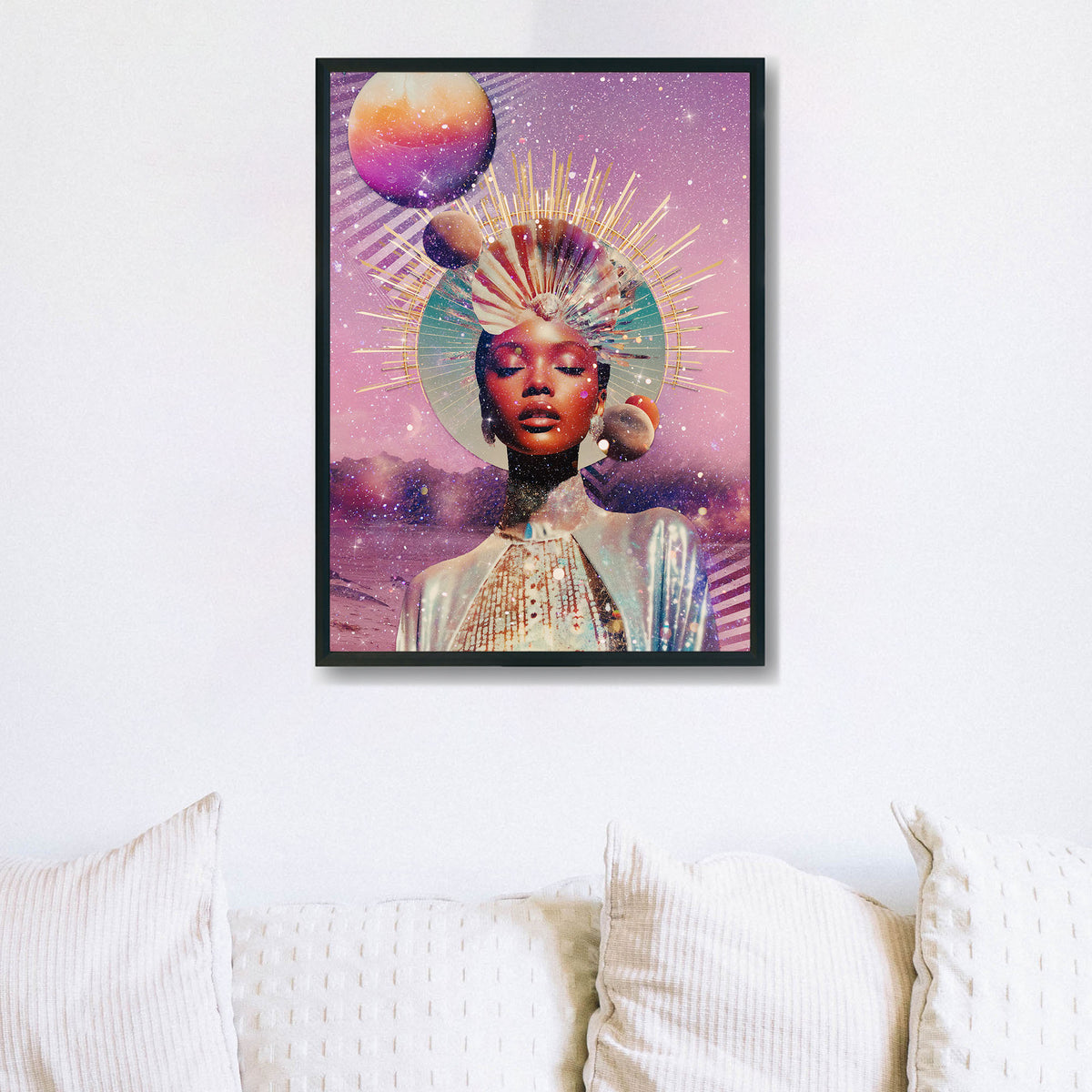 Fatima - Celestial Crown, Every Phase Has Its Light Poster Print