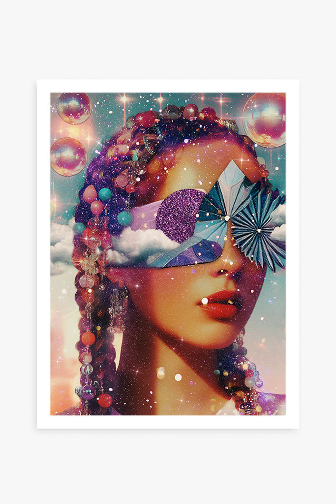 Naomi - Galactic Braids, Be a Work in Progress Poster Print