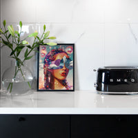 Naomi - Galactic Braids, Be a Work in Progress Poster Print