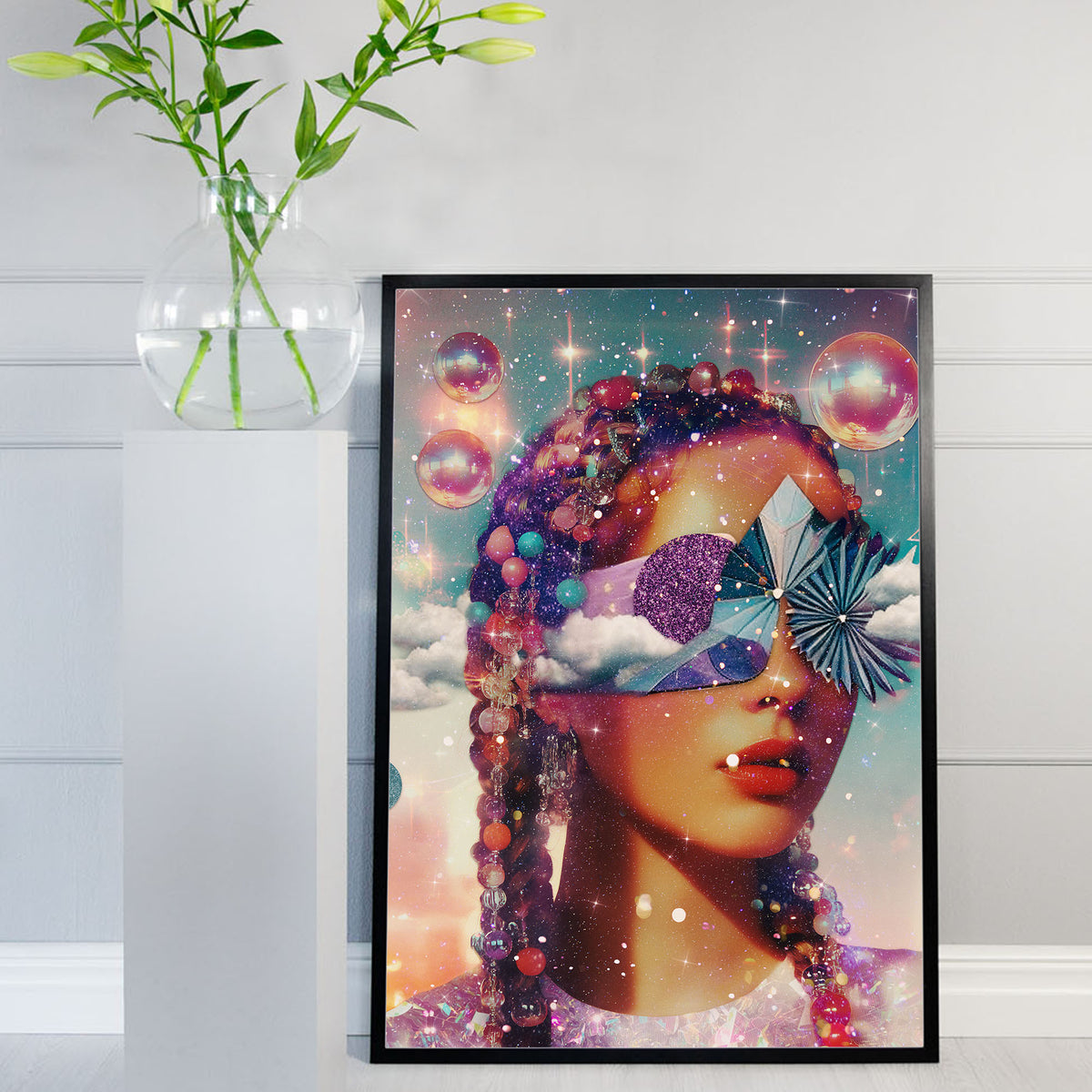 Naomi - Galactic Braids, Be a Work in Progress Poster Print