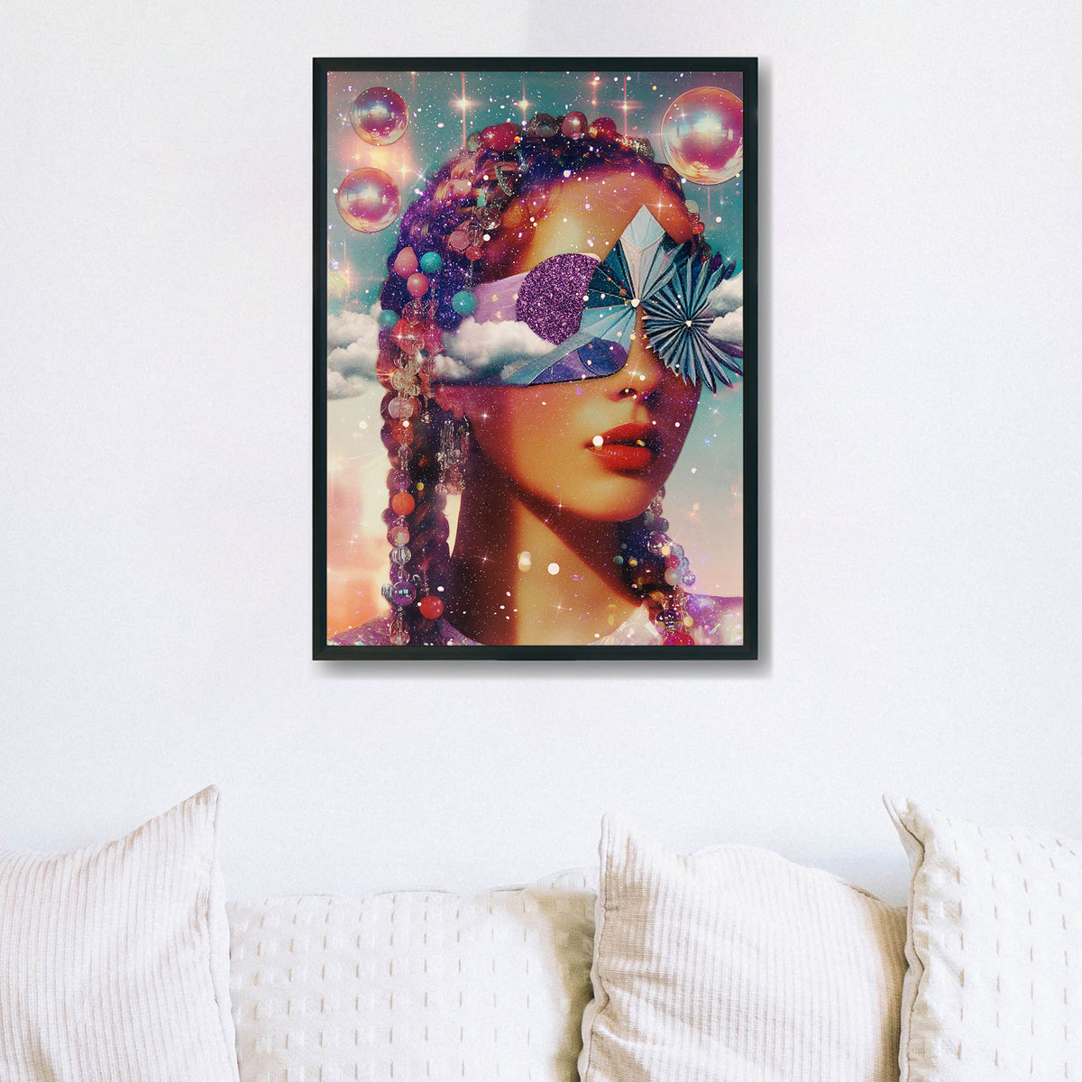 Naomi - Galactic Braids, Be a Work in Progress Poster Print