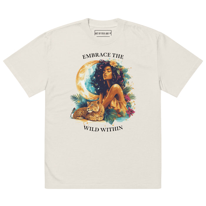 Embrace The Wild Within Print T-Shirt