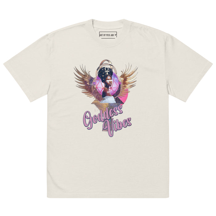 Cosmic Goddess Vibes Ankh Print T-Shirt