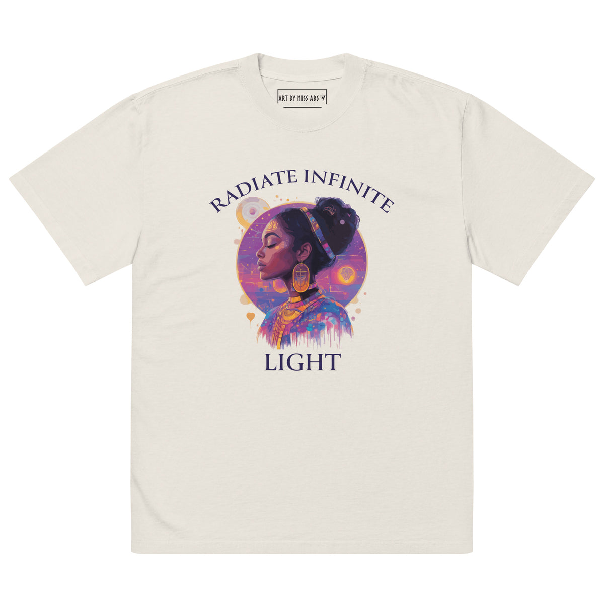 Radiate Infinite Light Print T-Shirt